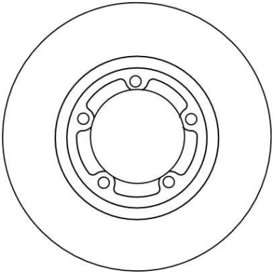 TRW Bremsscheibe DF4102