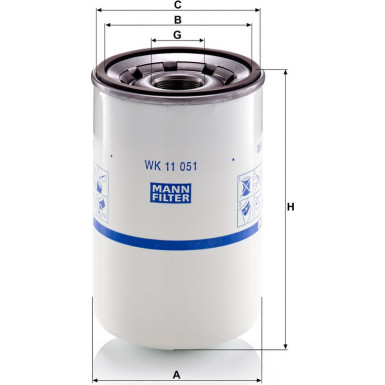 Kraftstofffilter WK 11 051 Kraftstofffilter WK 11 051