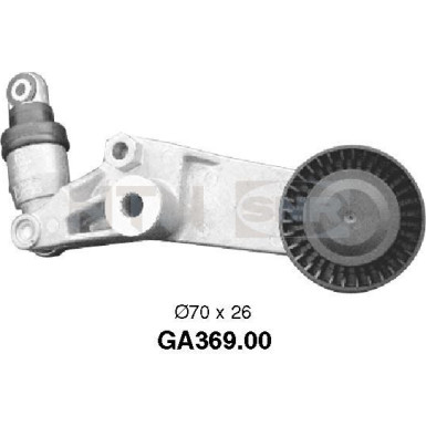 Spannrolle, Keilrippenriemen GA369.00 Spannrolle, Keilrippenriemen GA369.00