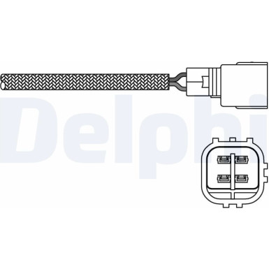 Delphi Lambdasonde ES20268-12B1 Delphi Lambdasonde ES20268-12B1