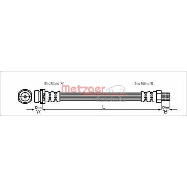 Bremsschlauch 4112519