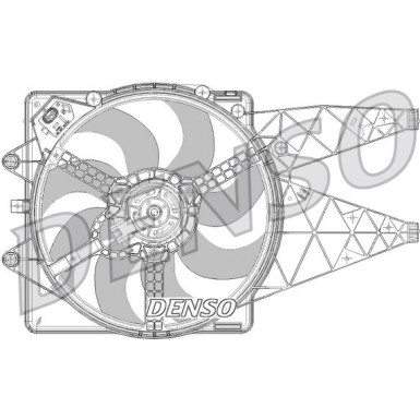 Denso Lüfter, Motorkühlung DER09094