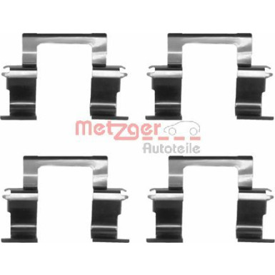 Metzger Zubehörsatz, Scheibenbremsbelag 109-1274