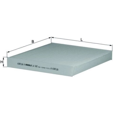 Knecht Filter, Innenraumluft LA 343