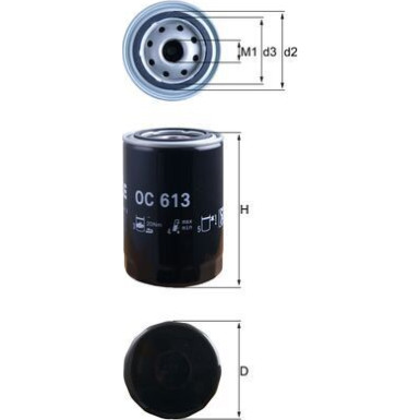 Knecht Ölfilter OC 613