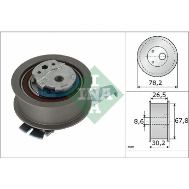 INA Spannrolle, Zahnriemen 531 0962 10