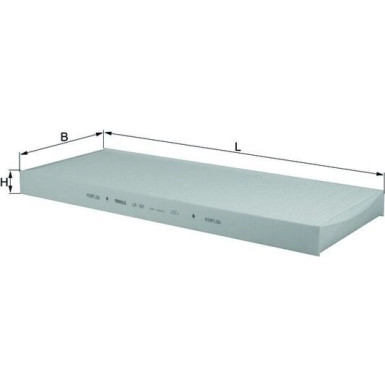 Knecht Filter, Innenraumluft LA 167