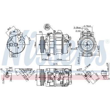 Kompressor, Klimaanlage 89359 Kompressor, Klimaanlage 89359