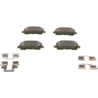 BOSCH Bremsbelagsatz, Scheibenbremse 0 986 494 731