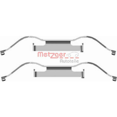 Metzger Zubehörsatz, Scheibenbremsbelag 109-1681