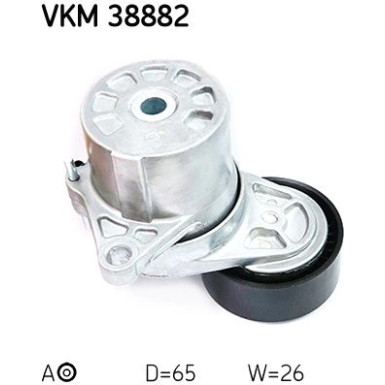 SKF Spannrolle, Keilrippenriemen VKM 38882
