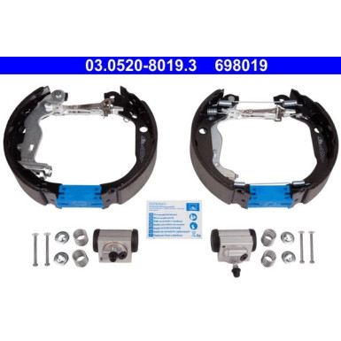 Bremsbackensatz Original ATE TopKit 03.0520-8019.3 Bremsbackensatz Original ATE TopKit 03.0520-8019.3