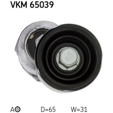 Spannrolle, Keilrippenriemen VKM 65039 Spannrolle, Keilrippenriemen VKM 65039