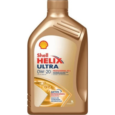 Shell Motoröl Helix Ultra Professional AS-L 0W-20, 1L 550045103