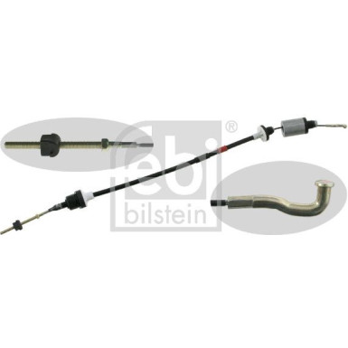 FEBI BILSTEIN 04207 Seilzug, Kupplungsbetätigung