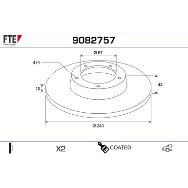 Bremsscheibe 9082757
