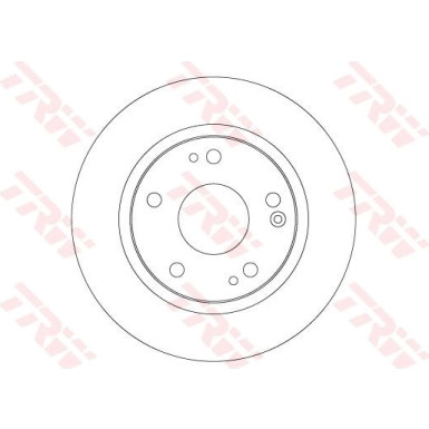 TRW Bremsscheibe DF6704