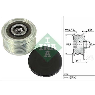 Generatorfreilauf 535 0327 10 Generatorfreilauf 535 0327 10