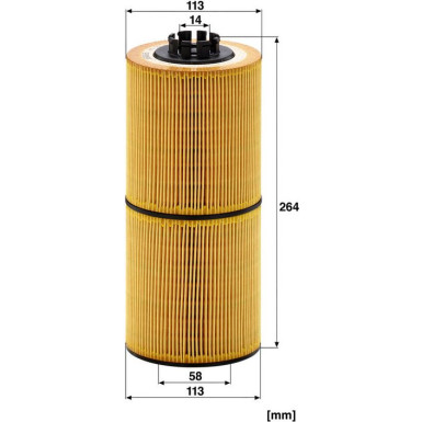 Ölfilter HU 12 001 Z