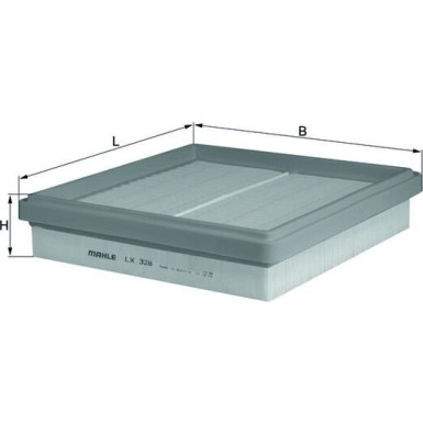 Knecht Luftfilter LX 328