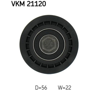 SKF Umlenk-/Führungsrolle, Zahnriemen VKM 21120