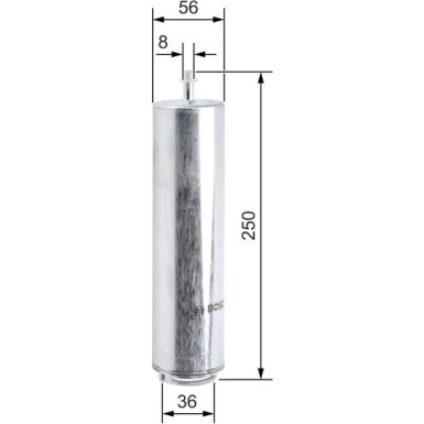 BOSCH Kraftstofffilter 0 450 906 457 BOSCH Kraftstofffilter 0 450 906 457