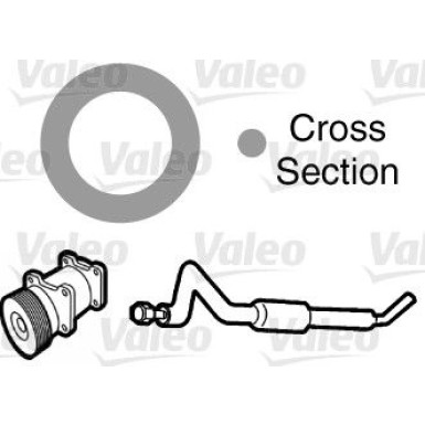 Dichtung, Kühlmittelrohrleitung 508995 Dichtung, Kühlmittelrohrleitung 508995