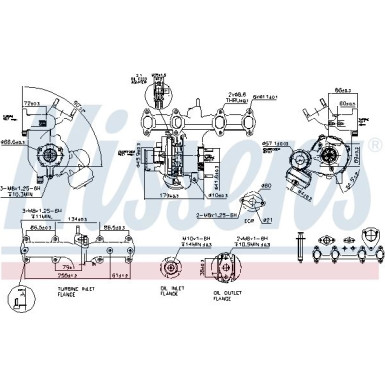 Nissens Turbolader 93179