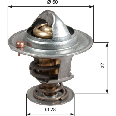 Thermostat, Kühlmittel TH50588G1 Thermostat, Kühlmittel TH50588G1
