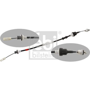 FEBI BILSTEIN 29246 Seilzug, Kupplungsbetätigung