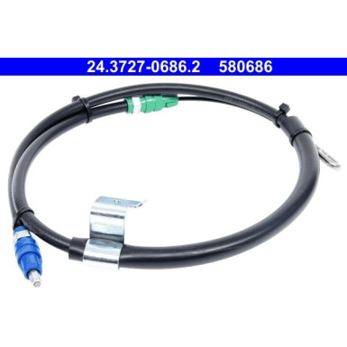 ATE Seilzug, Feststellbremse 24.3727-0686.2 ATE Seilzug, Feststellbremse 24.3727-0686.2