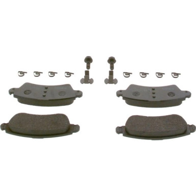 BOSCH Bremsbelagsatz, Scheibenbremse 0 986 424 801
