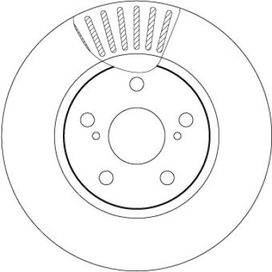 Bremsscheibe DF7340
