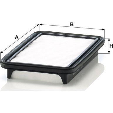 MANN-FILTER C 24 019 Luftfilter MANN-FILTER C 24 019 Luftfilter