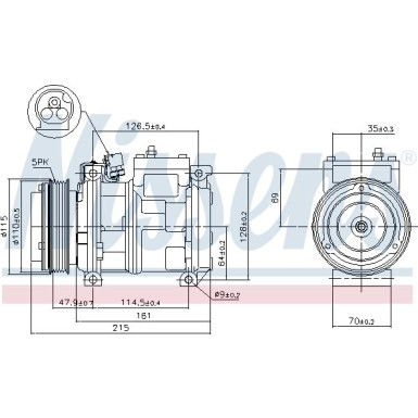 Kompressor, Klimaanlage 89093 Kompressor, Klimaanlage 89093