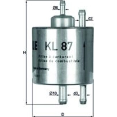 Knecht Kraftstofffilter KL 87