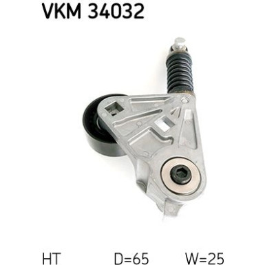 Spannrolle, Keilrippenriemen VKM 34032