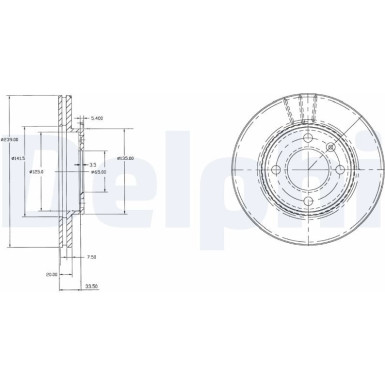 Bremsscheibe BG2109