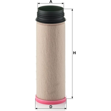 Sekundärluftfilter CF 1250 Sekundärluftfilter CF 1250