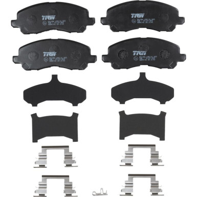 TRW Bremsbelagsatz, Scheibenbremse COTEC GDB4142