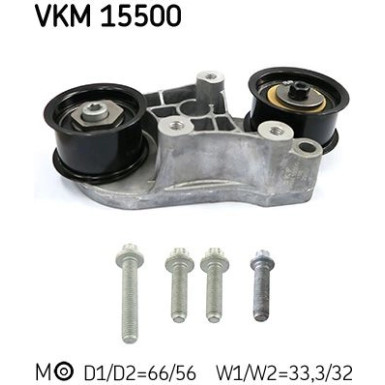 SKF Spannrolle, Zahnriemen VKM 15500