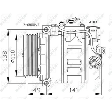 Kompressor, Klimaanlage 32729