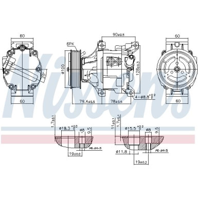 Kompressor, Klimaanlage 89324 Kompressor, Klimaanlage 89324