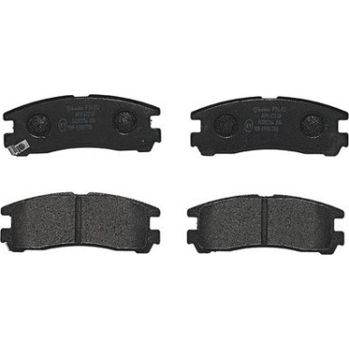 Brembo Bremsbelagsatz, Scheibenbremse PRIME LINE P 54 012 Brembo Bremsbelagsatz, Scheibenbremse PRIME LINE P 54 012
