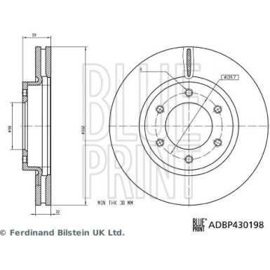 Bremsscheibe ADBP430198
