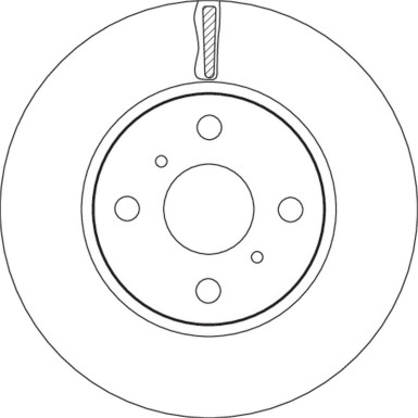 TRW Bremsscheibe DF4806 TRW Bremsscheibe DF4806