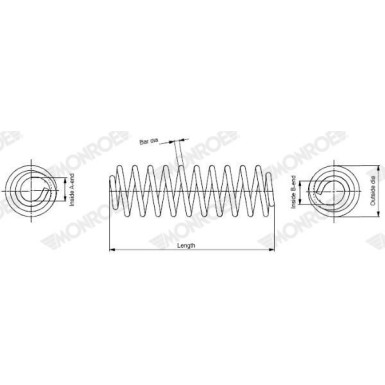 Fahrwerksfeder SP4008 Fahrwerksfeder SP4008