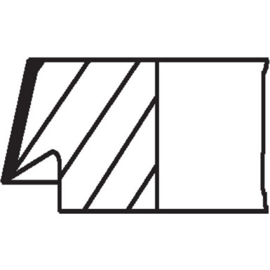 Mahle Kolbenringsatz 022 10 N0