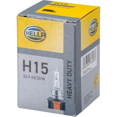Hella Glühlampe, Fernscheinwerfer Heavy Duty 8GJ 168 119-241 Hella Glühlampe, Fernscheinwerfer Heavy Duty 8GJ 168 119-241