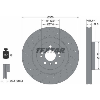 Bremsscheibe 92254405 Bremsscheibe 92254405